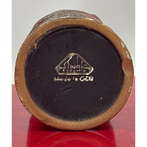 Vintage Strehla candle holder, GDR goblet, vintage pottery, East German pottery - Picture 8 of 9